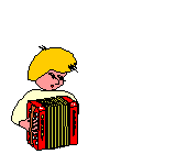 Girl playing accordion